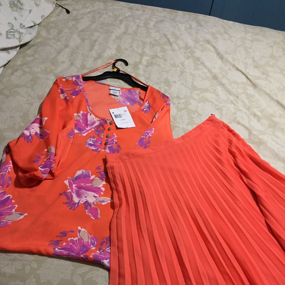 coral outfit for women